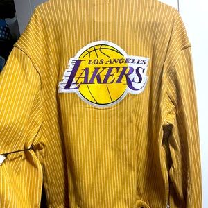FairPlay 2xl lakers pin striped jacket. New never worn.
